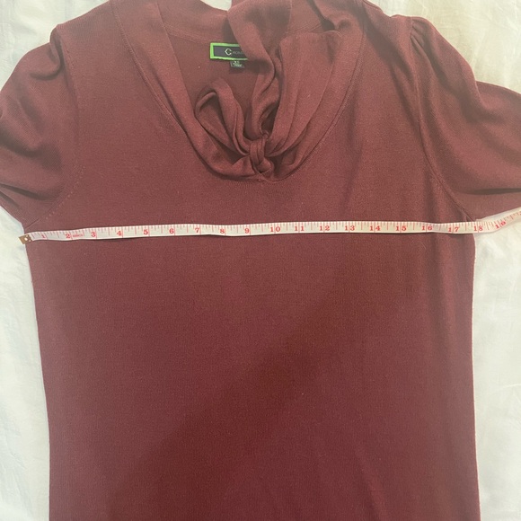 CWonder pullover, wine colored sweater. Size XS - Picture 6 of 8